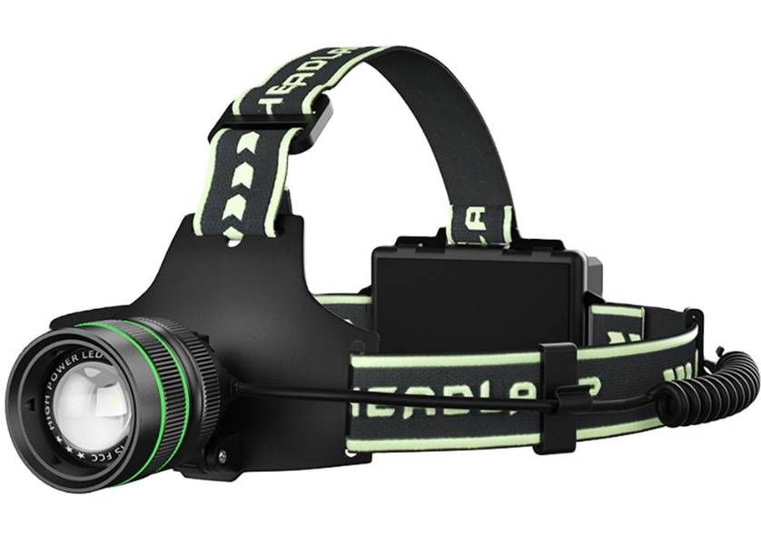 Lanterna de cap X1 putere 30W cu 3 acumulatori si incarcare USB